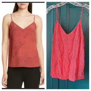 Rag & bone Astrid polka dot cami tank